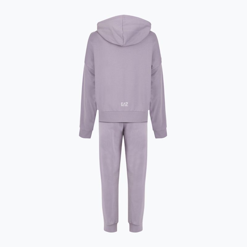 Dámske tepláky EA7 Emporio Armani Train Visibility HO CH FZ lavender grey 2