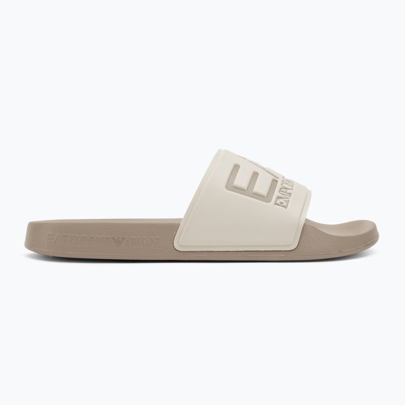 EA7 Emporio Armani Water Sports Visibility žabky cobblestone / silver birch 2
