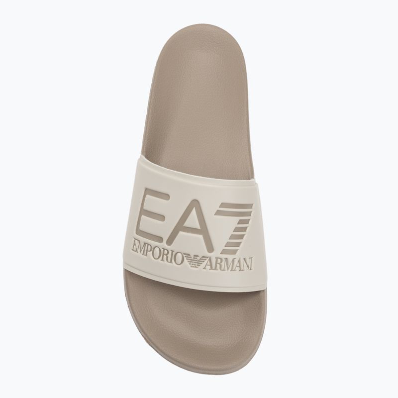EA7 Emporio Armani Water Sports Visibility žabky cobblestone / silver birch 5