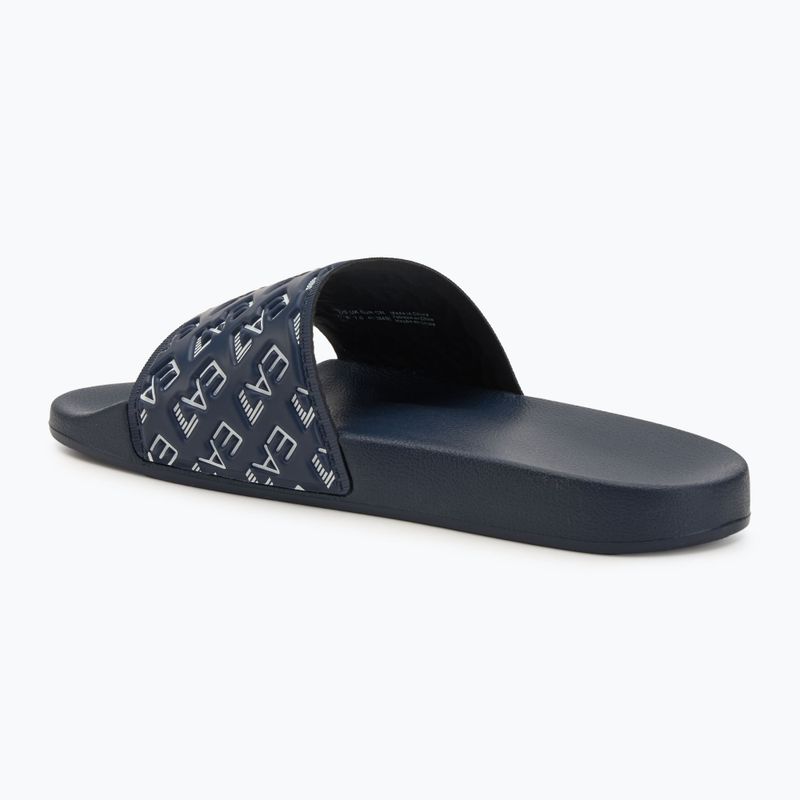 EA7 Emporio ArmaniWater Sports All Over navy / white žabky 3