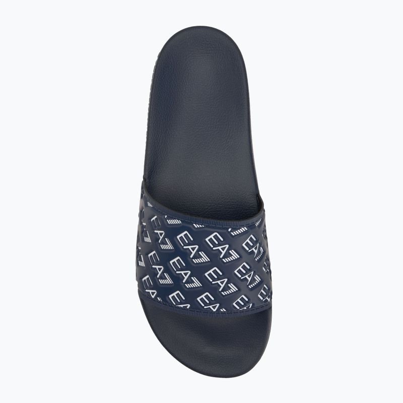 EA7 Emporio ArmaniWater Sports All Over navy / white žabky 5