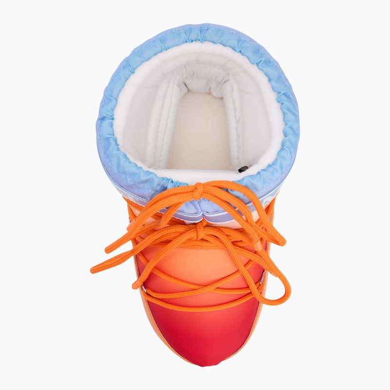 Dámske snehové topánky Moon Boot Icon Low Sunrise orange 5
