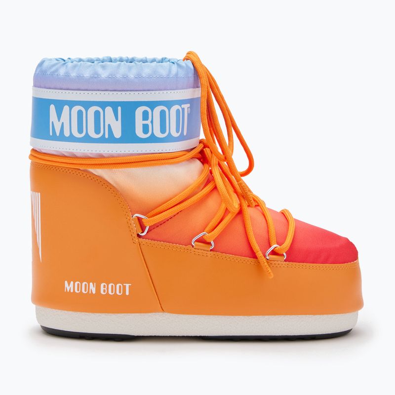 Dámske snehové topánky Moon Boot Icon Low Sunrise orange 8