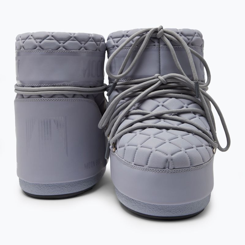 Dámske snehule Moon Boot Icon Low Quilt grey 10