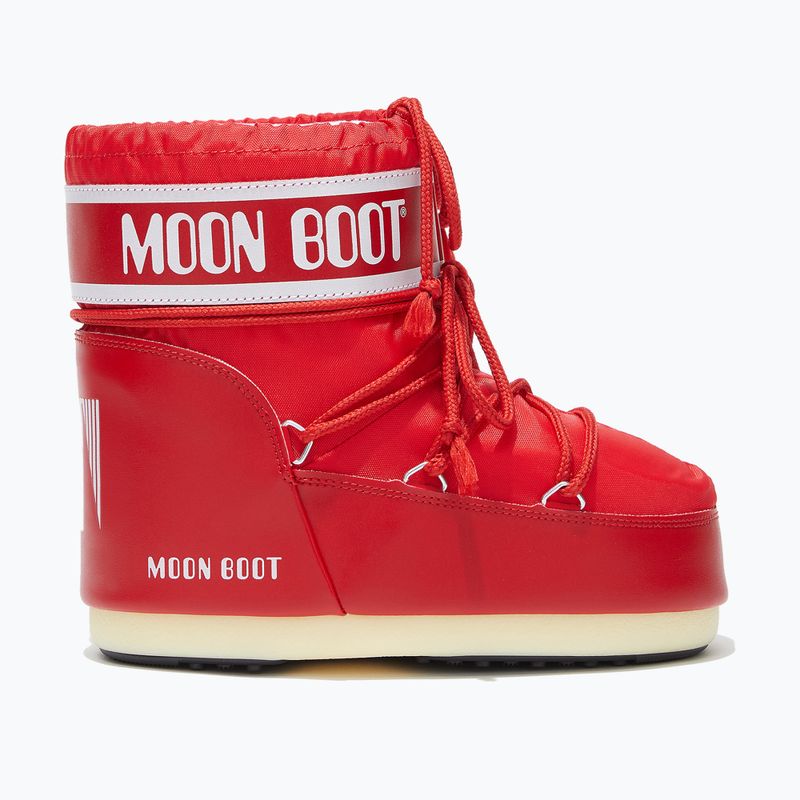 Dámske snehové topánky Moon Boot Icon Low Nylon red