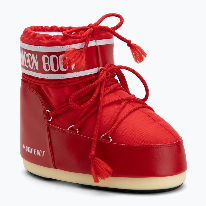 Dámske snehové topánky Moon Boot Icon Low Nylon red