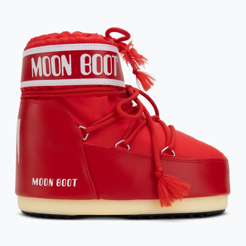 Dámske snehové topánky Moon Boot Icon Low Nylon red 2