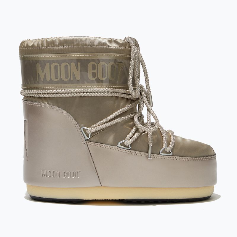 Dámske snehule Moon Boot Icon Low Glance platinum 8