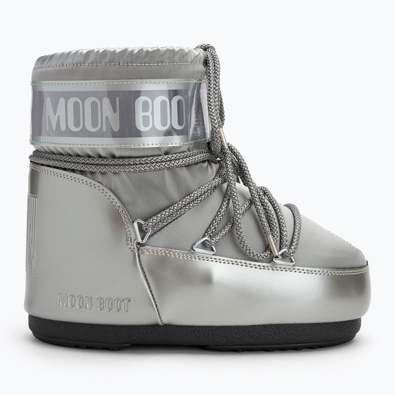 Dámske snehule Moon Boot Icon Low Glance silver 2