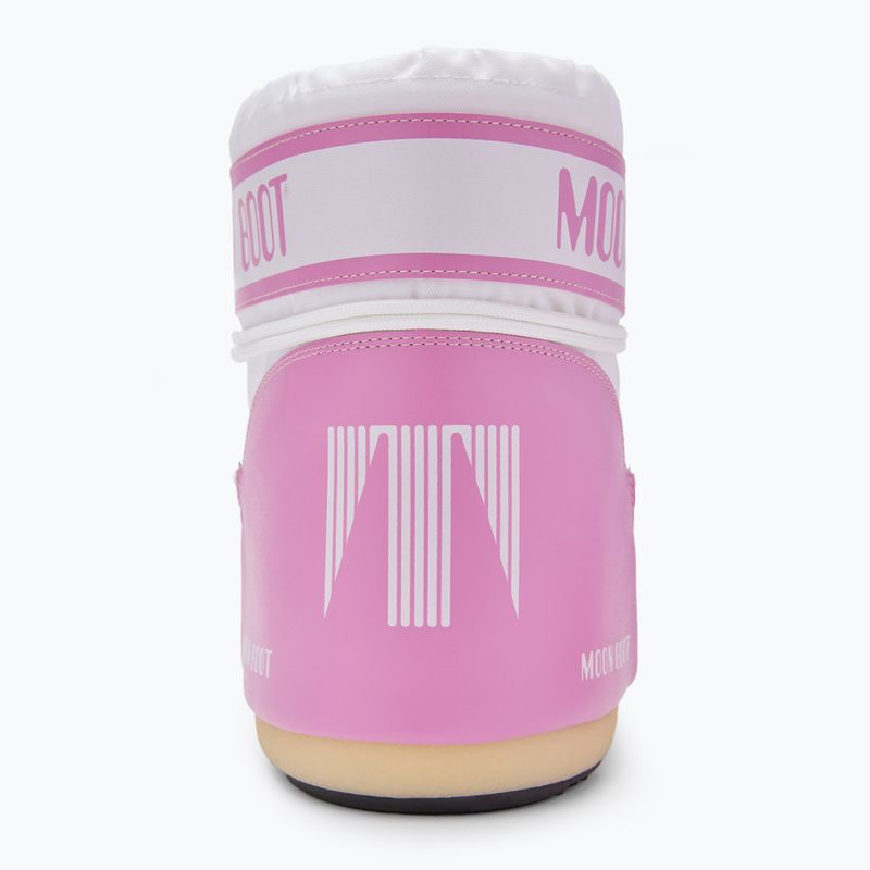 Dámske snehové topánky Moon Boot Icon Low Nylon pink/white 2