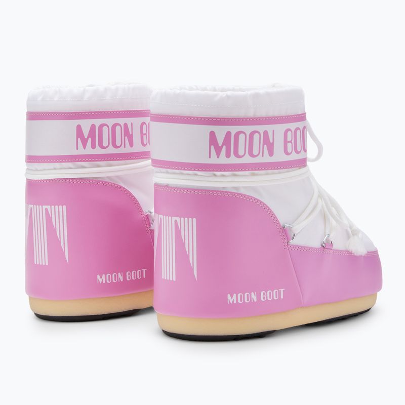 Dámske snehule Moon Boot Icon Low Nylon pink/white 10