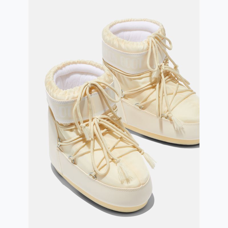 Dámske snehule Moon Boot Icon Low Nylon cream 10