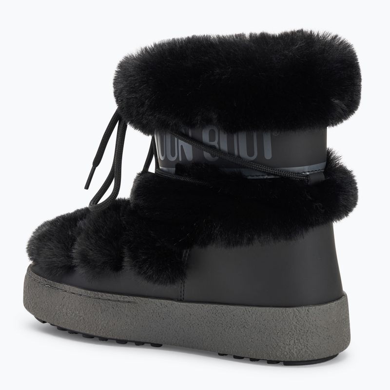 Snehule Moon Boot Ltrack Faux Fur black 3