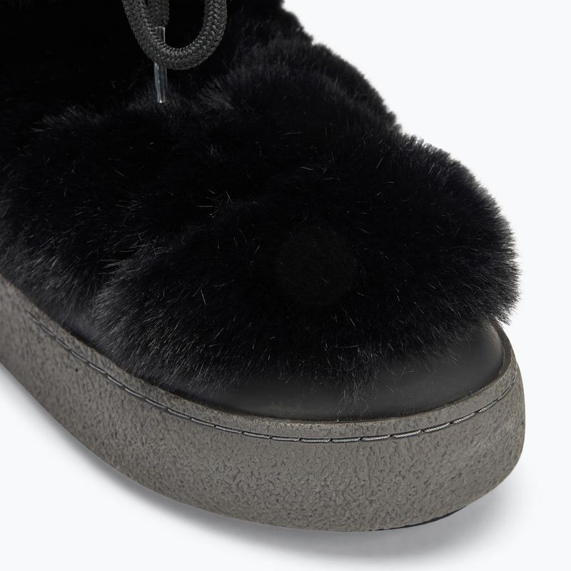 Snehule Moon Boot Ltrack Faux Fur black 7