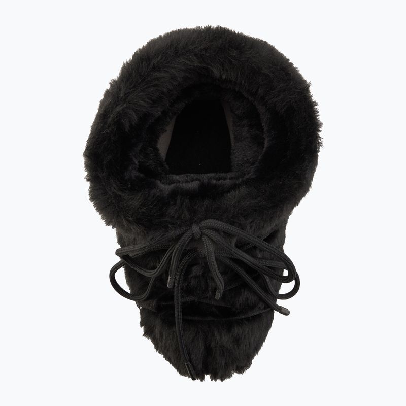 Dámske snehule Moon Boot Icon Low Faux Fur black 5