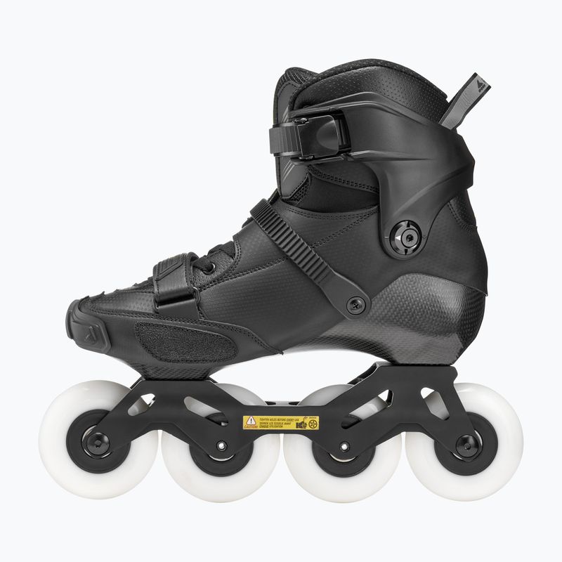 Pánske kolieskové korčule Rollerblade Crossfire LX black/lime 3