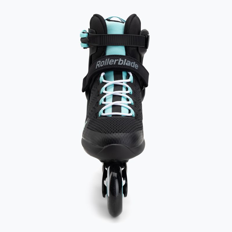 Dámske kolieskové korčule Rollerblade Sirio 80 W black/teal blue 4