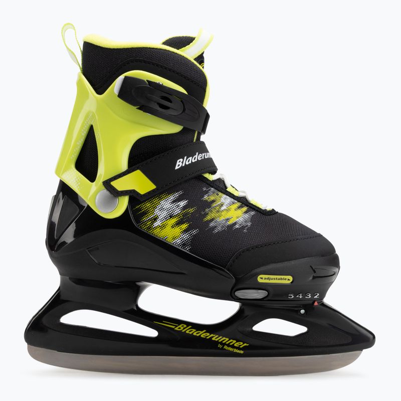 Detské korčule Bauer Whistler 2.0 Jr black/lime 2