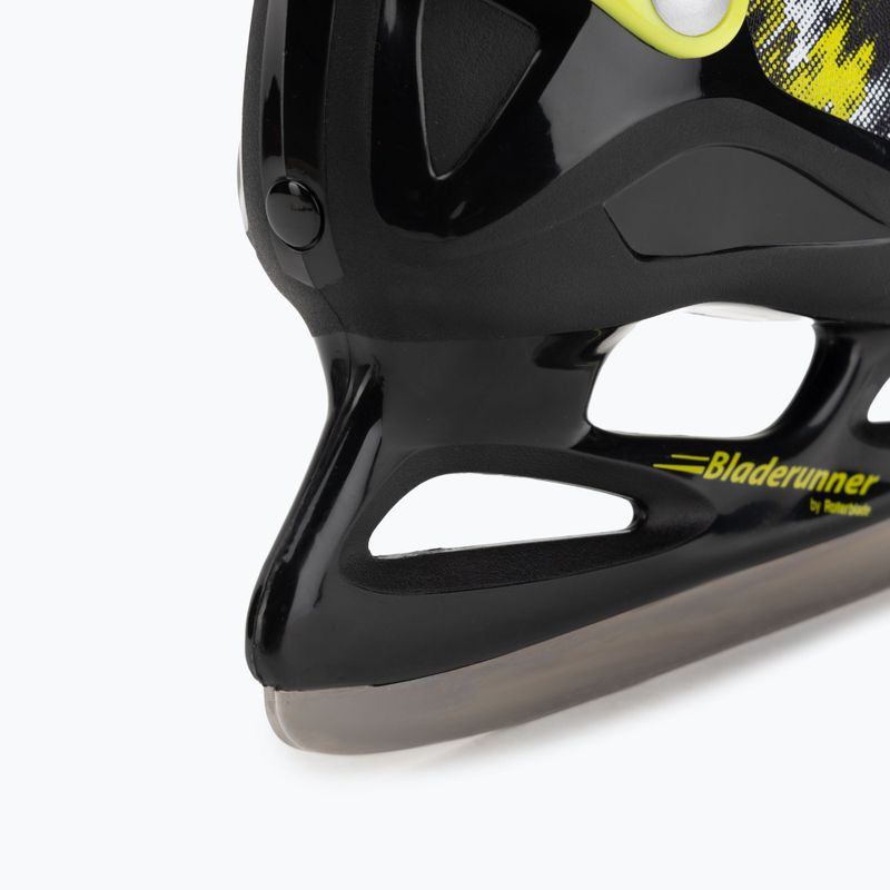 Detské korčule Bauer Whistler 2.0 Jr black/lime 8