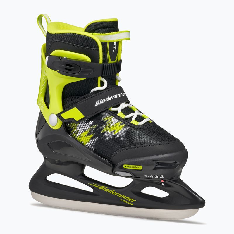 Detské korčule Bauer Whistler 2.0 Jr black/lime 9