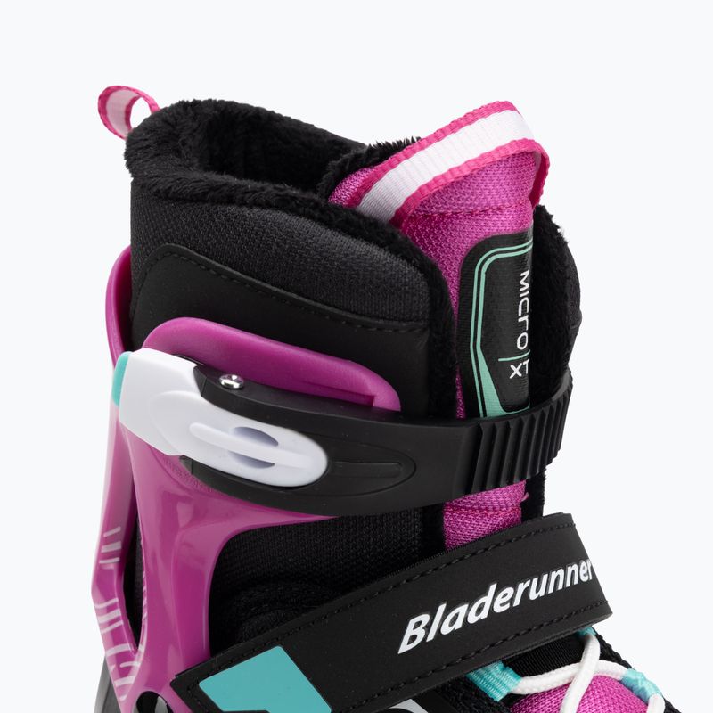 Detské korčule Bladerunner Micro Xt Ice black/fuchsia 6
