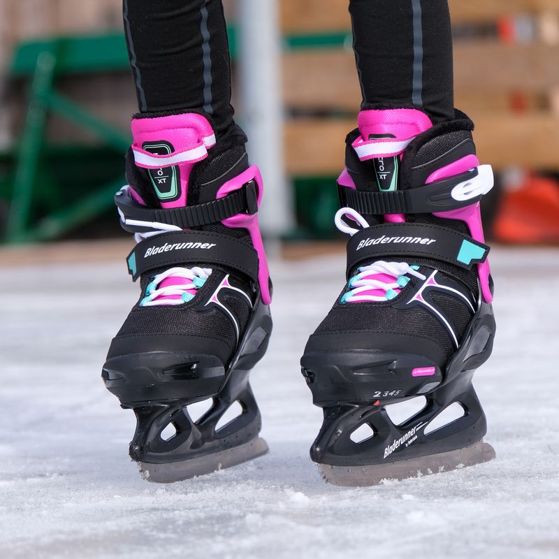 Detské korčule Bladerunner Micro Xt Ice black/fuchsia 16