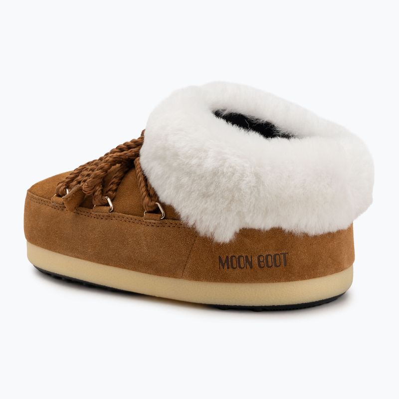 Dámske snehové topánky Moon Boot Evx Mule Suede cognac/natural 3
