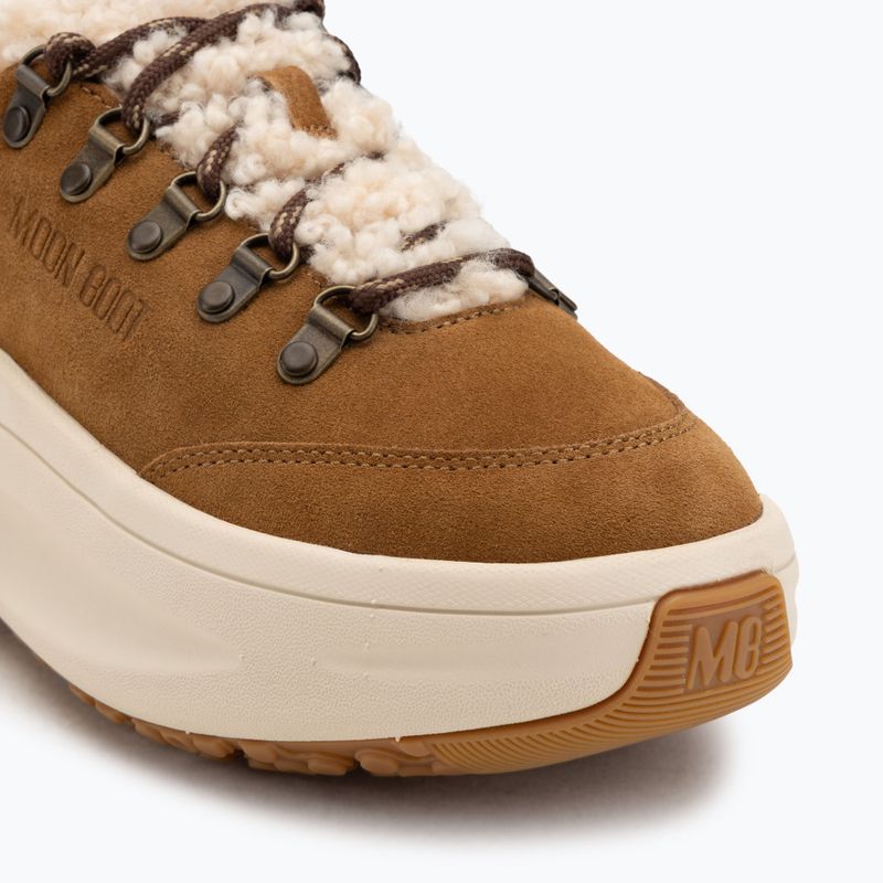 Dámske snehové topánky Moon Boot Moon247 City Shearling cognac 7