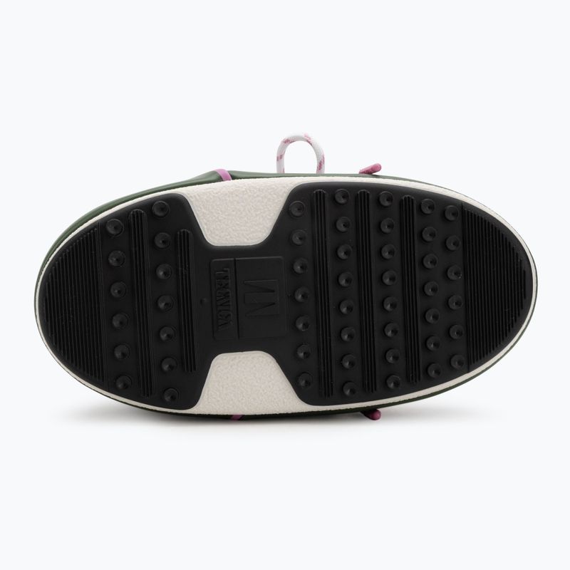 Dámske snehové topánky Moon Boot Icon Low Space Racing forest green/silver/pink 4