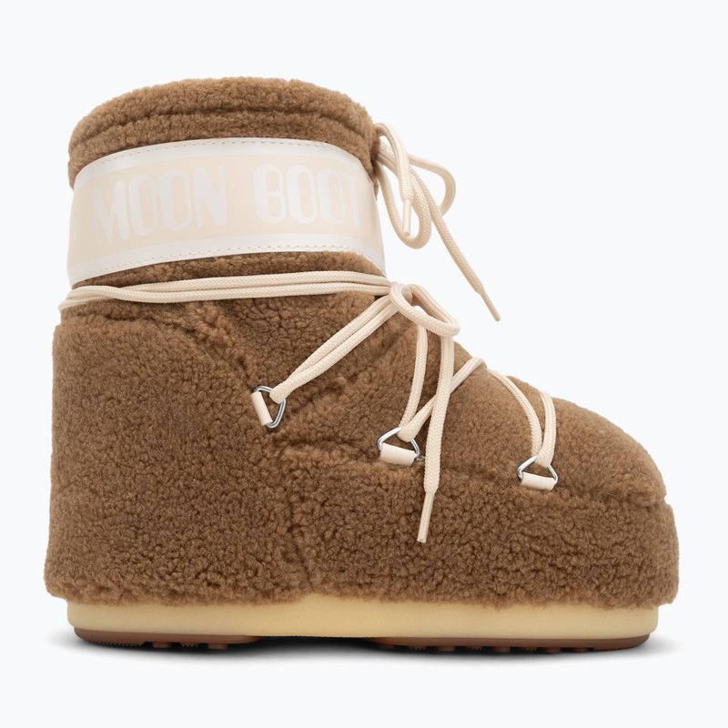 Dámske snehové topánky Moon Boot Icon Low Fleece camel 2