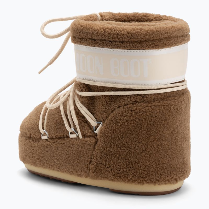 Dámske snehové topánky Moon Boot Icon Low Fleece camel 3