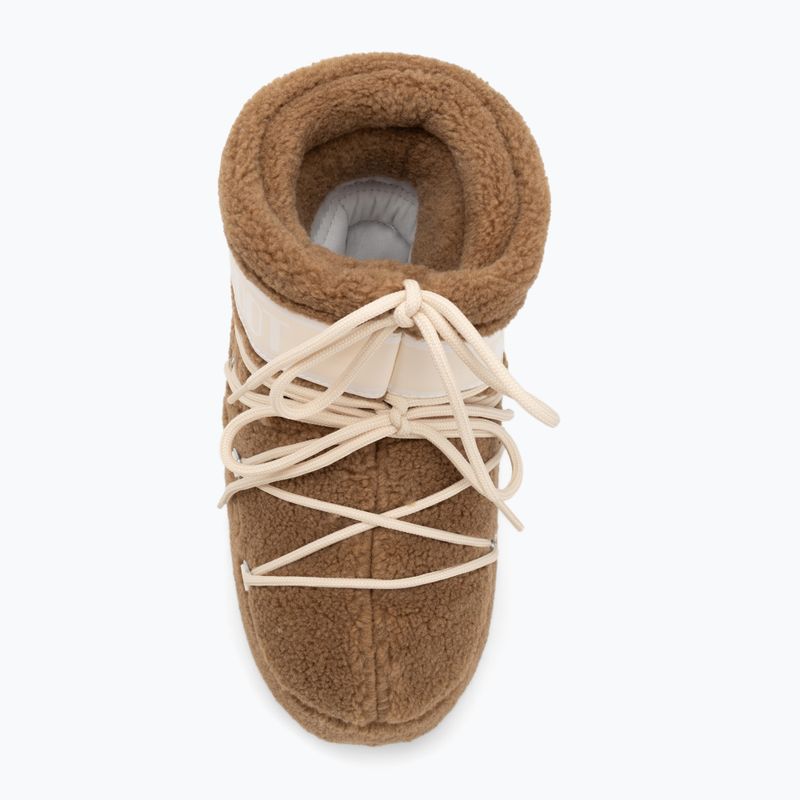 Dámske snehové topánky Moon Boot Icon Low Fleece camel 5