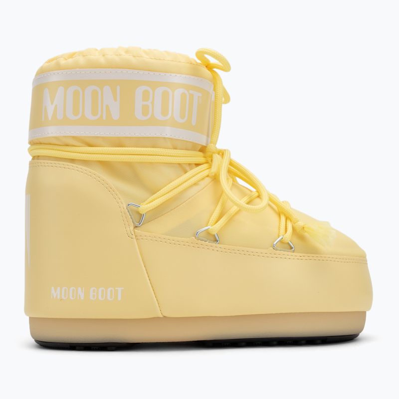 Dámske snehové topánky Moon Boot Icon Low Nylon light yellow 2