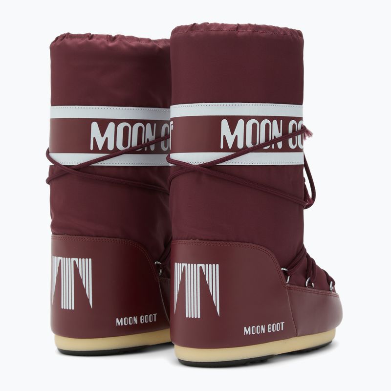 Dámske snehule Moon Boot Icon Nylon burgundy 2