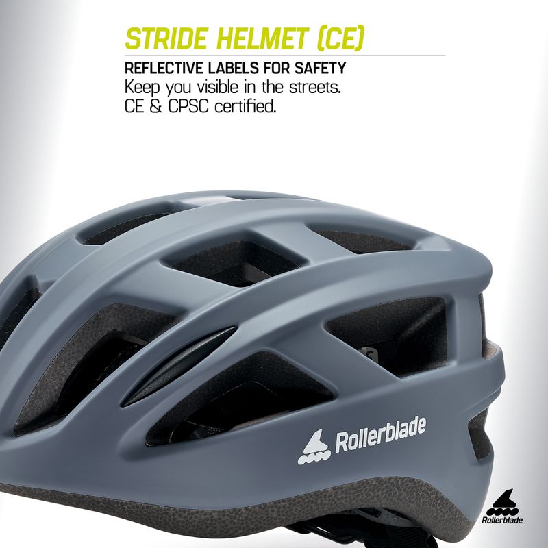 Prilba Rollerblade Stride CE lunar blue 8