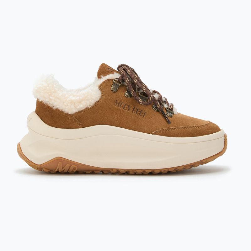 Dámske snehové topánky Moon Boot Moon247 City Shearling cognac 8