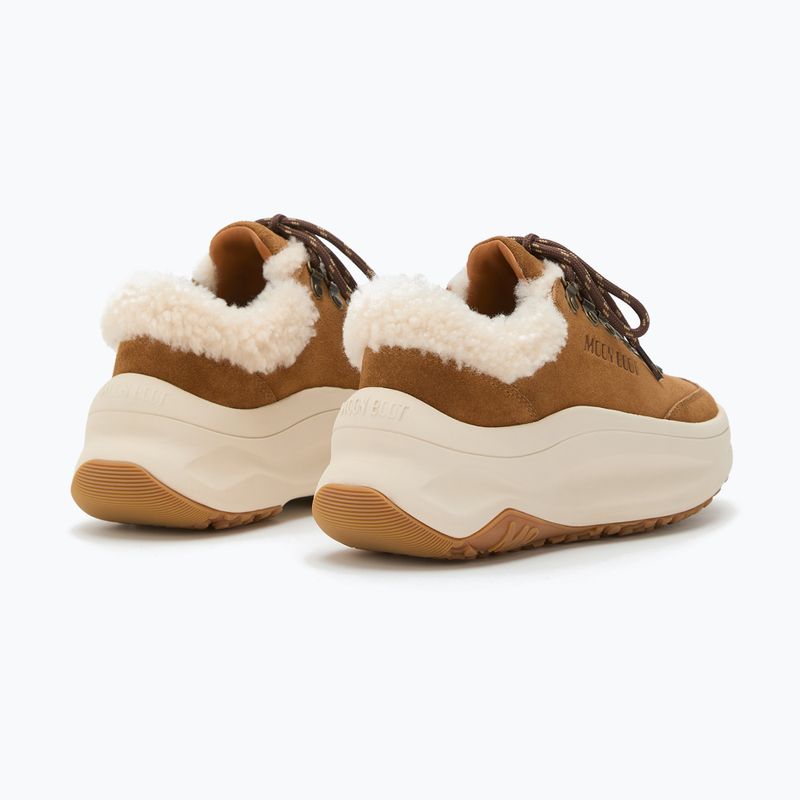 Dámske snehové topánky Moon Boot Moon247 City Shearling cognac 9
