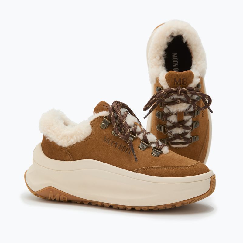 Dámske snehové topánky Moon Boot Moon247 City Shearling cognac 10