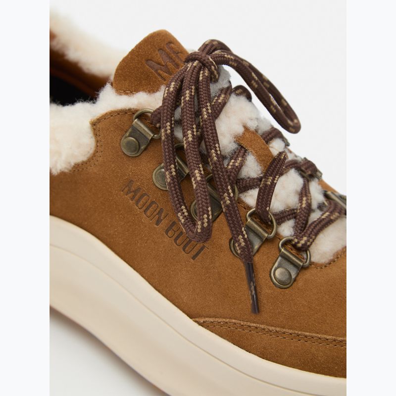 Dámske snehové topánky Moon Boot Moon247 City Shearling cognac 11