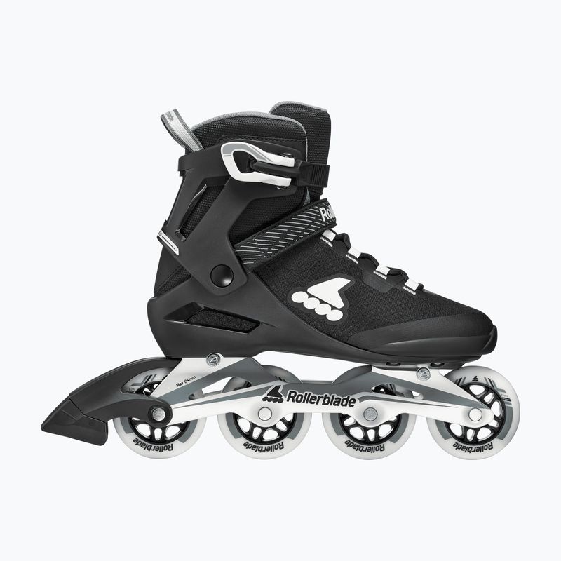 Pánske kolieskové korčule Rollerblade Macroblade 80 black/grey 2