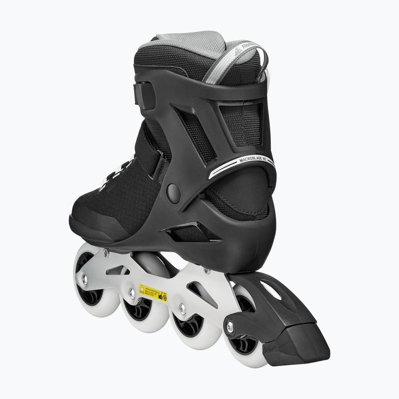 Pánske kolieskové korčule Rollerblade Macroblade 80 black/grey 5