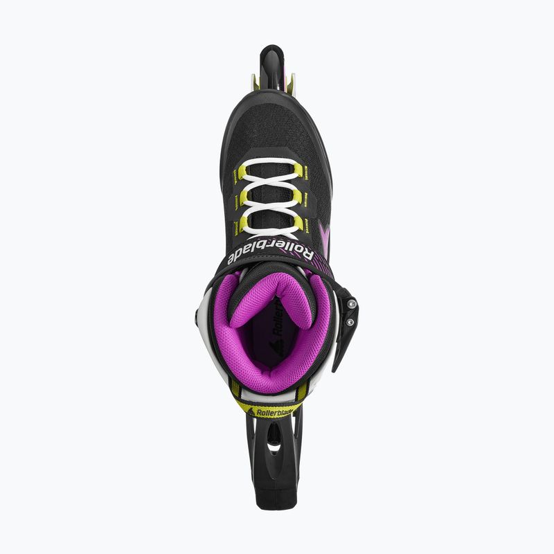 Dámske kolieskové korčule Rollerblade Macroblade 80 W black/dark fuchsia 6