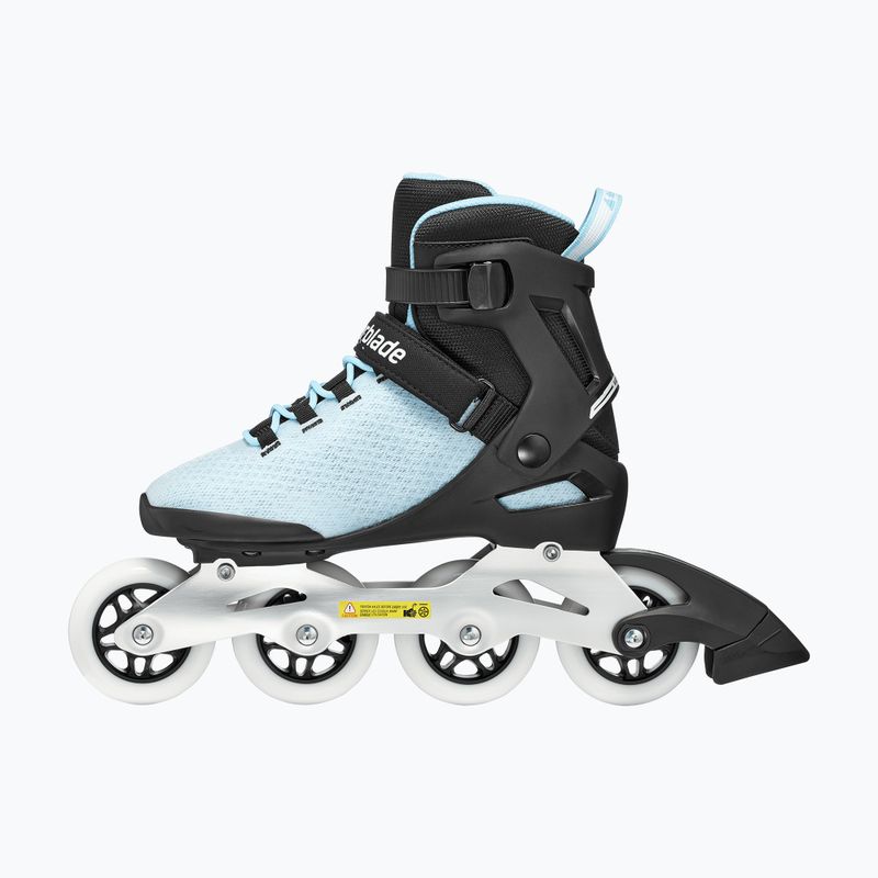 Dámske kolieskové korčule Rollerblade Macroblade 80 W powder blue/black 3