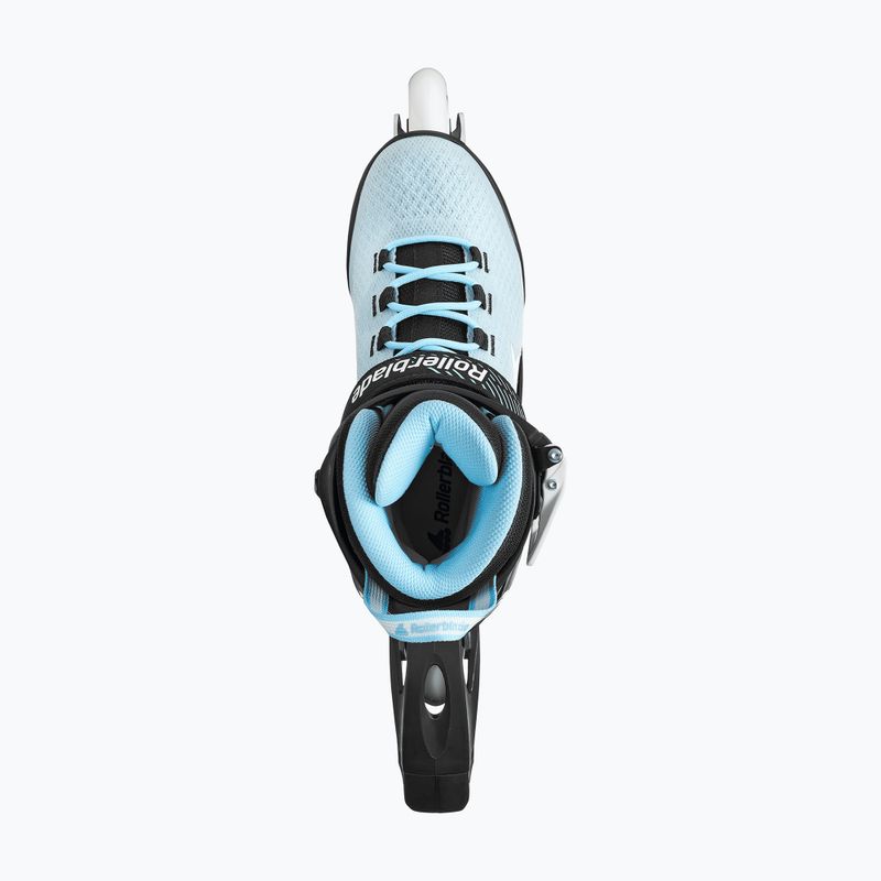 Dámske kolieskové korčule Rollerblade Macroblade 80 W powder blue/black 6