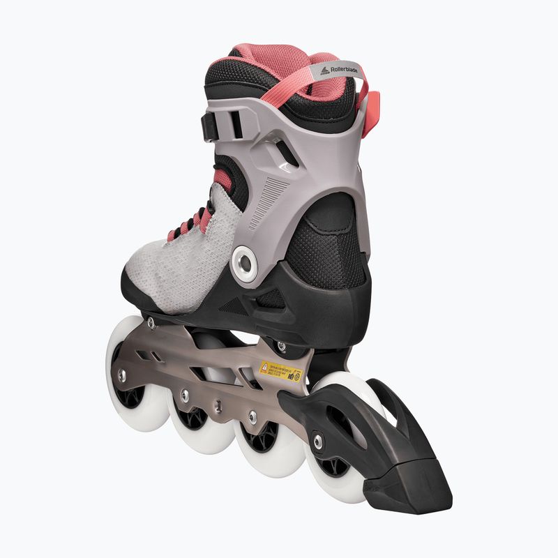 Dámske kolieskové korčule Rollerblade Macroblade 90 Boa W grey/amethyst rose 6