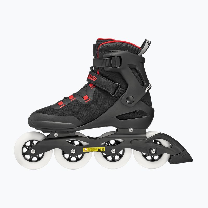 Pánske kolieskové korčule Rollerblade Macroblade 90 black/red 3