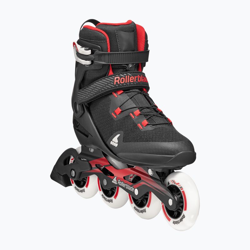 Pánske kolieskové korčule Rollerblade Macroblade 90 black/red 4