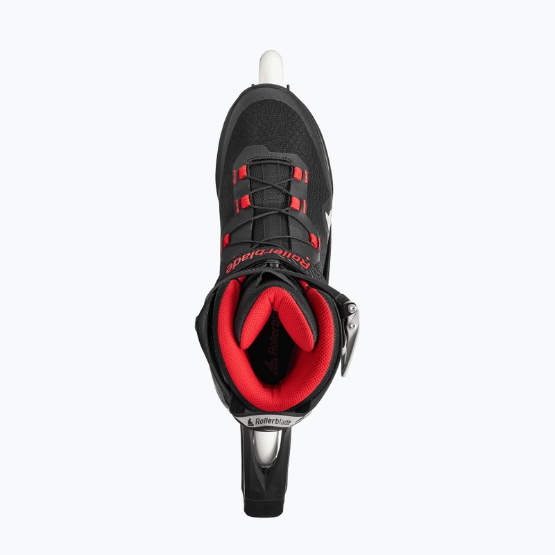 Pánske kolieskové korčule Rollerblade Macroblade 90 black/red 6