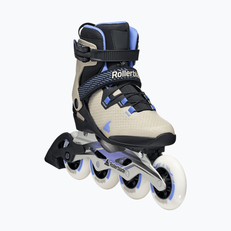 Dámske kolieskové korčule Rollerblade Macroblade 90 W black/sand/cornflower 4