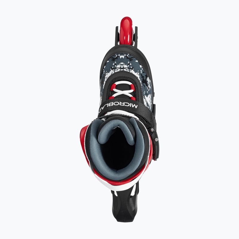 Detské kolieskové korčule Rollerblade Microblade SL Jr black/red 7